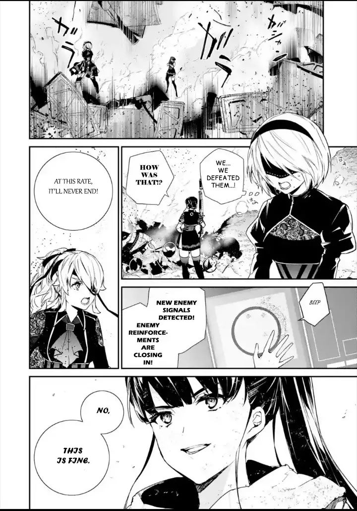 Nier Automata: YoRHa Shinjuwan Kouka Sakusen Kiroku chapter 2 page 15