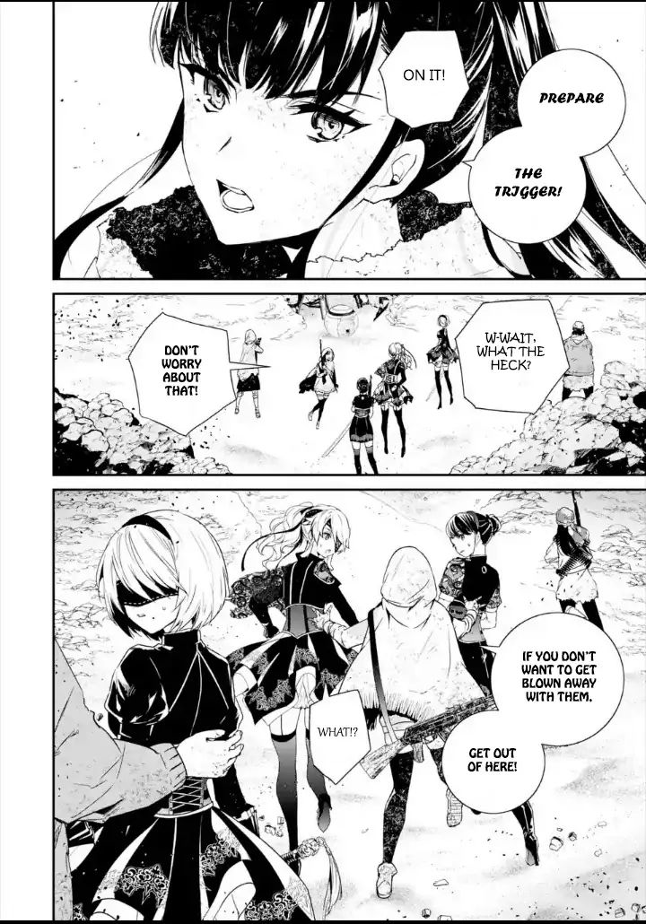 Nier Automata: YoRHa Shinjuwan Kouka Sakusen Kiroku chapter 2 page 17