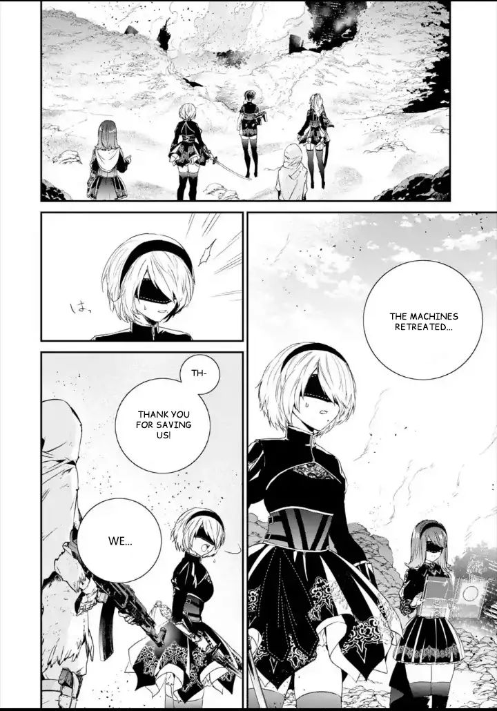 Nier Automata: YoRHa Shinjuwan Kouka Sakusen Kiroku chapter 2 page 25