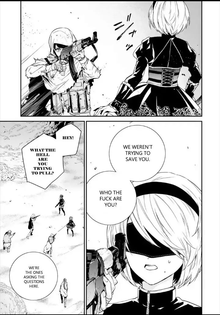 Nier Automata: YoRHa Shinjuwan Kouka Sakusen Kiroku chapter 2 page 26