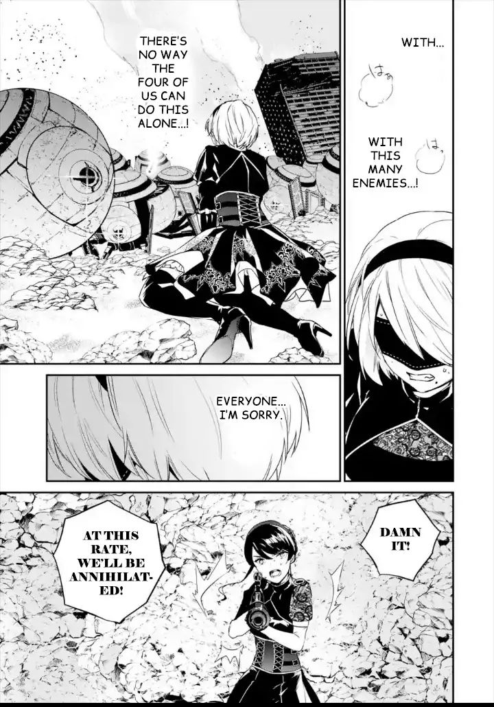 Nier Automata: YoRHa Shinjuwan Kouka Sakusen Kiroku chapter 2 page 8