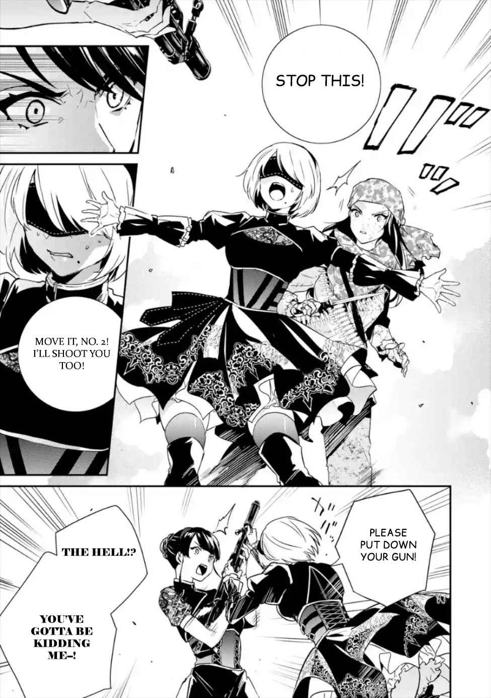 Nier Automata: YoRHa Shinjuwan Kouka Sakusen Kiroku chapter 3 page 10