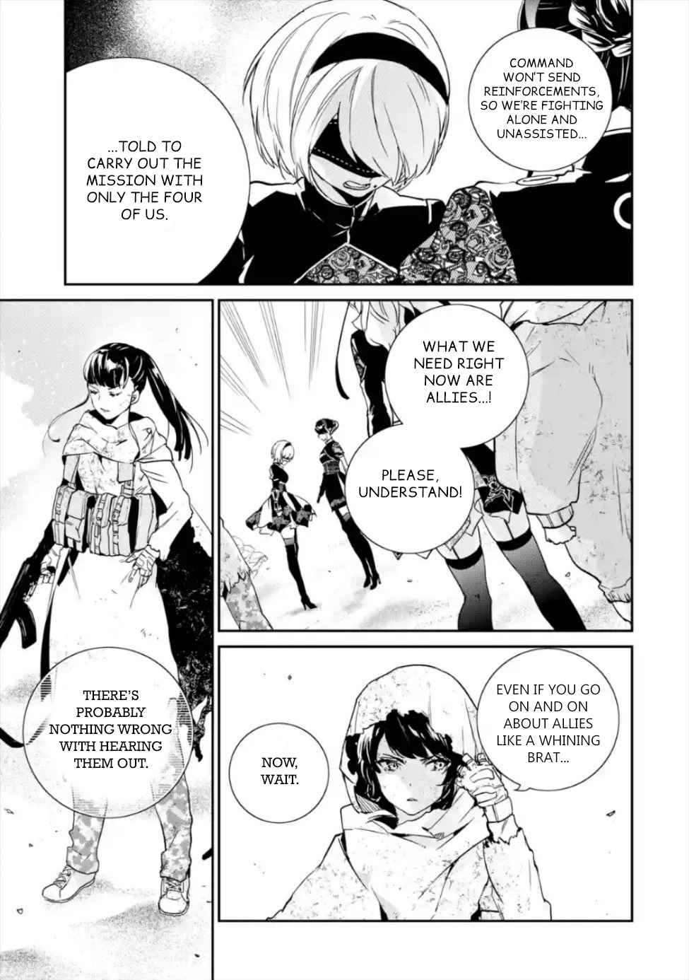 Nier Automata: YoRHa Shinjuwan Kouka Sakusen Kiroku chapter 3 page 12