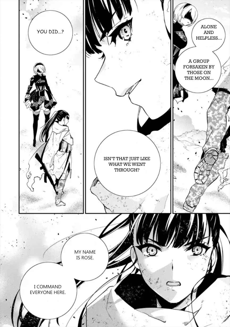 Nier Automata: YoRHa Shinjuwan Kouka Sakusen Kiroku chapter 3 page 13