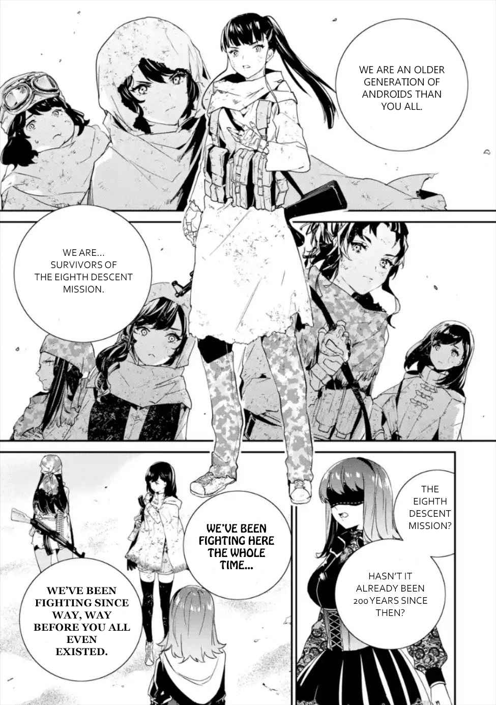 Nier Automata: YoRHa Shinjuwan Kouka Sakusen Kiroku chapter 3 page 14