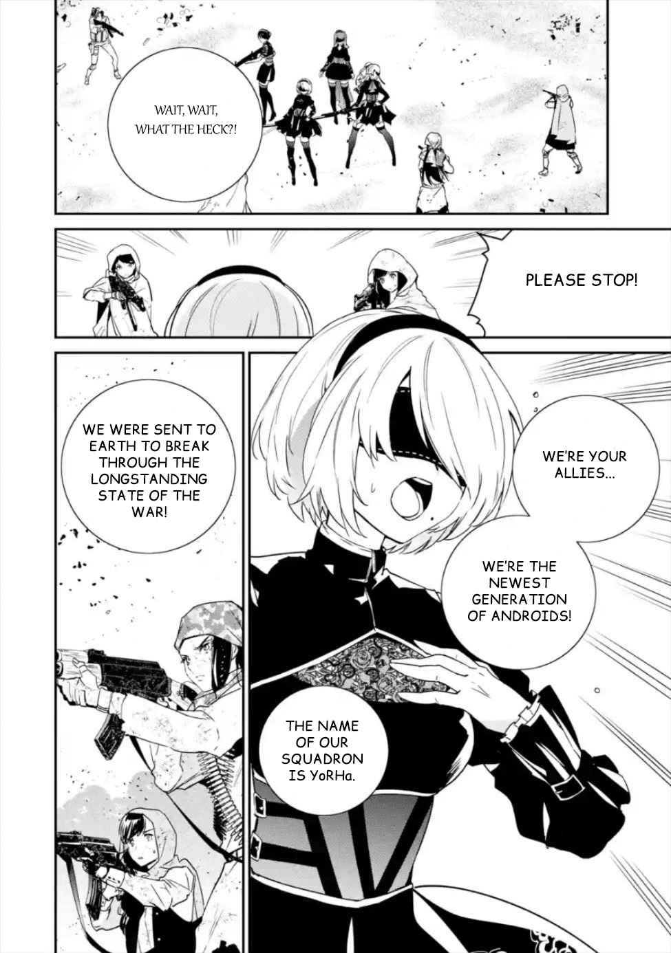 Nier Automata: YoRHa Shinjuwan Kouka Sakusen Kiroku chapter 3 page 3