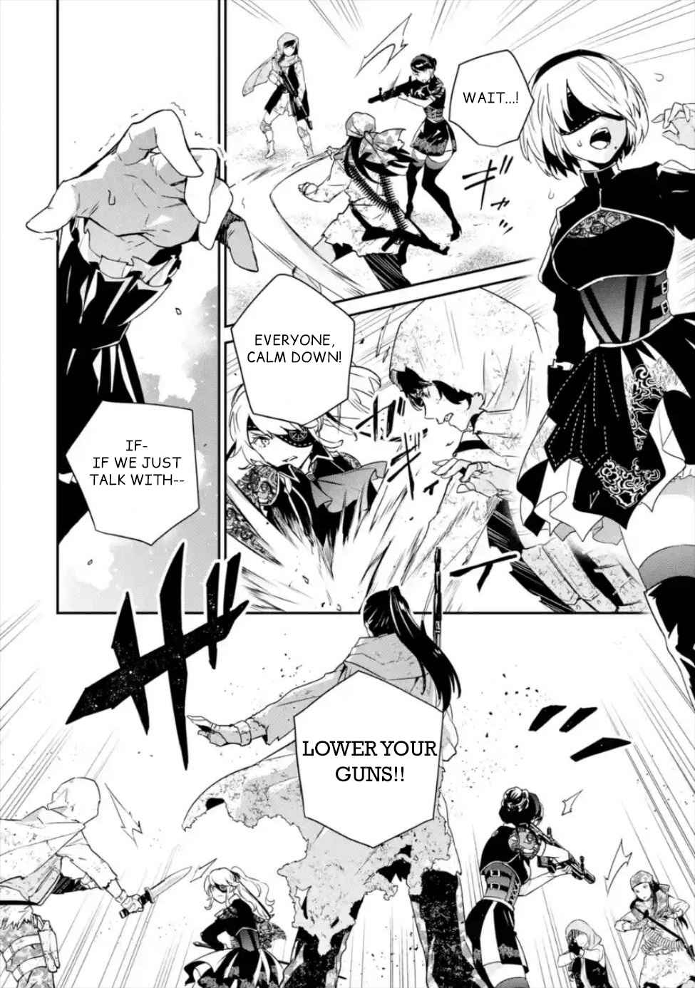 Nier Automata: YoRHa Shinjuwan Kouka Sakusen Kiroku chapter 3 page 7