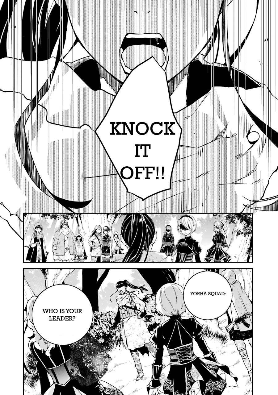 Nier Automata: YoRHa Shinjuwan Kouka Sakusen Kiroku chapter 4 page 14