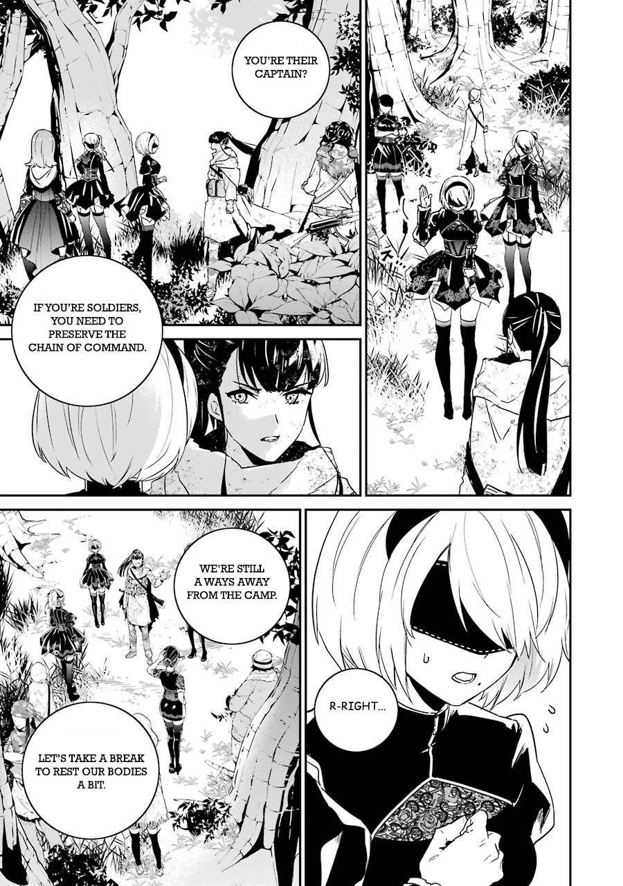 Nier Automata: YoRHa Shinjuwan Kouka Sakusen Kiroku chapter 4 page 15