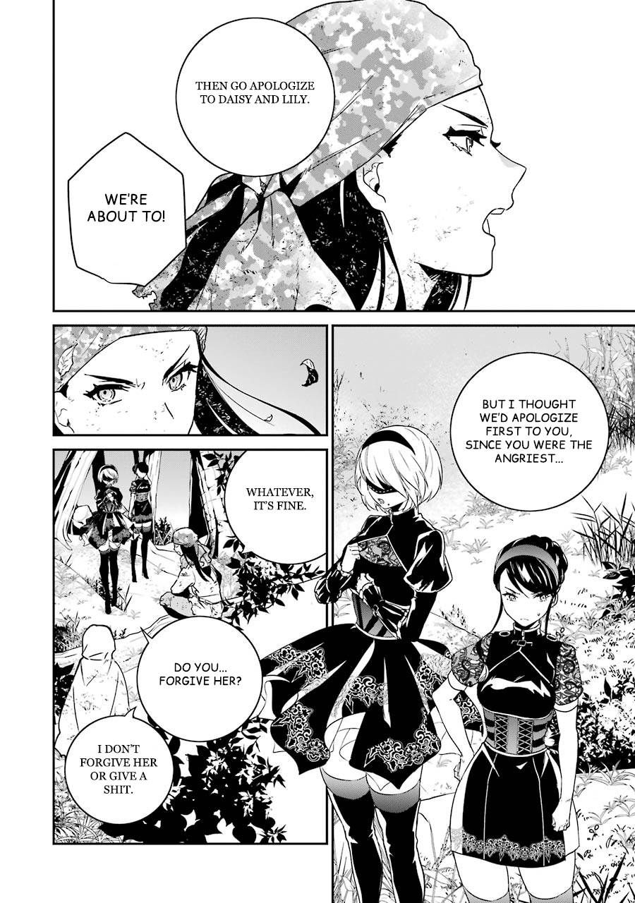 Nier Automata: YoRHa Shinjuwan Kouka Sakusen Kiroku chapter 4 page 22
