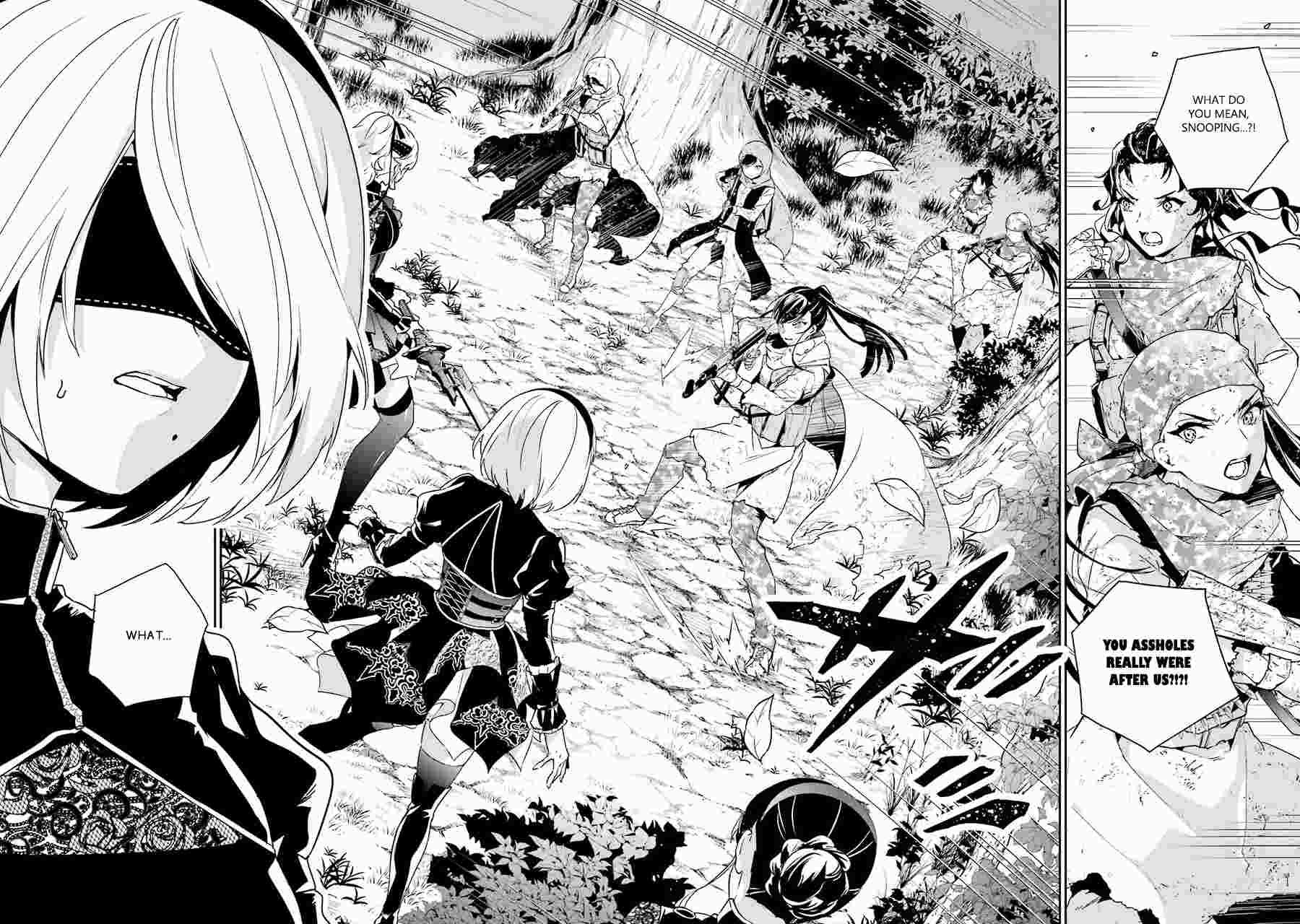 Nier Automata: YoRHa Shinjuwan Kouka Sakusen Kiroku chapter 4 page 32