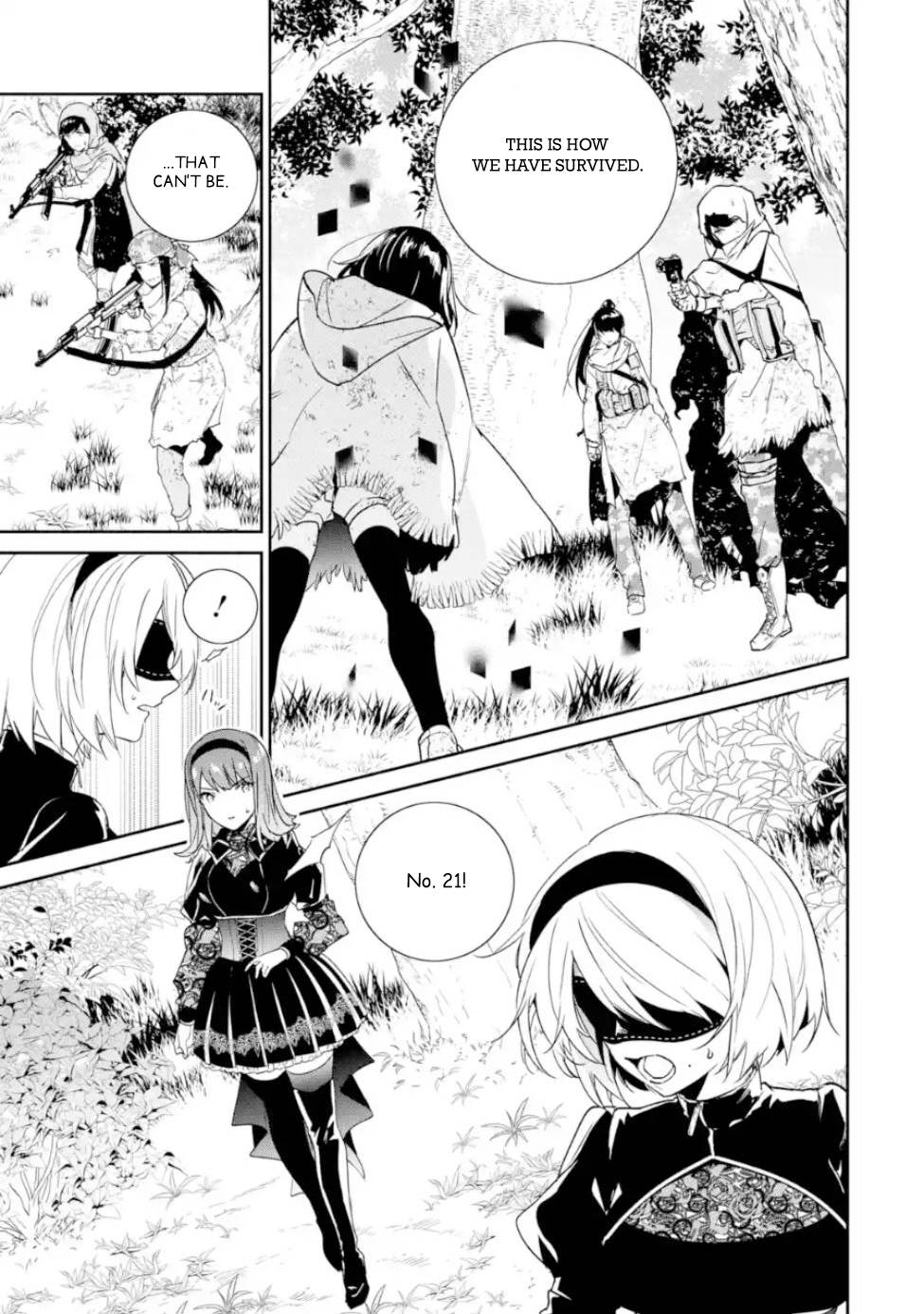Nier Automata: YoRHa Shinjuwan Kouka Sakusen Kiroku chapter 5 page 11