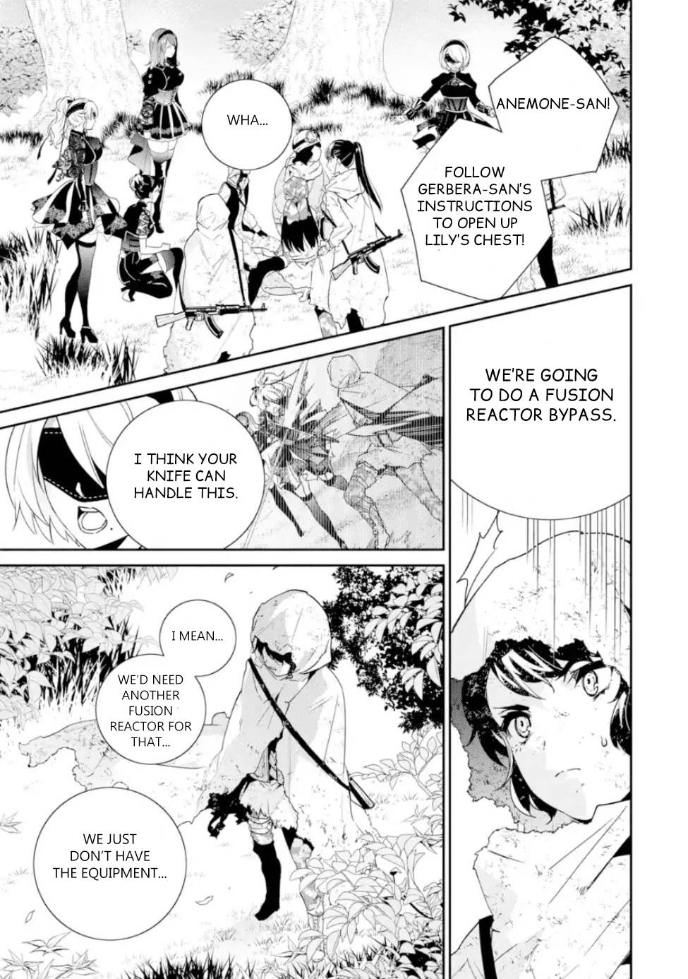 Nier Automata: YoRHa Shinjuwan Kouka Sakusen Kiroku chapter 5 page 29