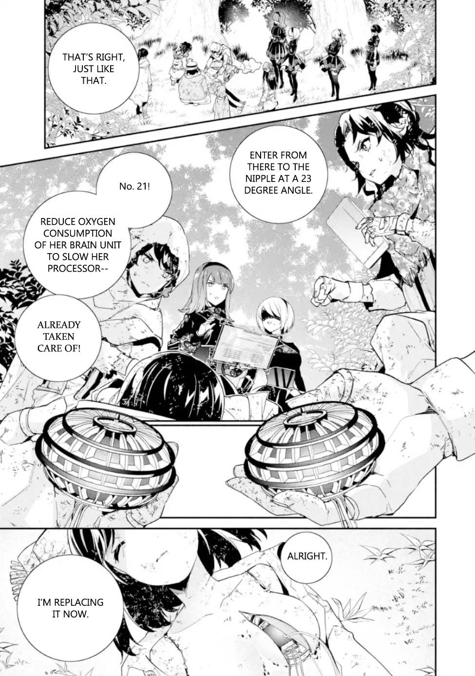 Nier Automata: YoRHa Shinjuwan Kouka Sakusen Kiroku chapter 5 page 31