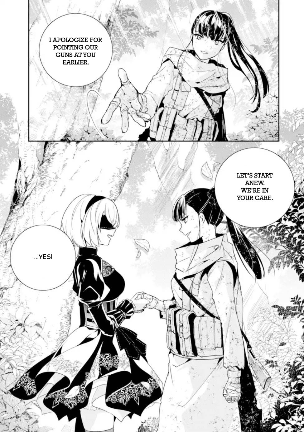 Nier Automata: YoRHa Shinjuwan Kouka Sakusen Kiroku chapter 5 page 37