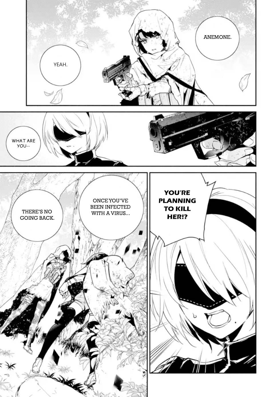 Nier Automata: YoRHa Shinjuwan Kouka Sakusen Kiroku chapter 5 page 9