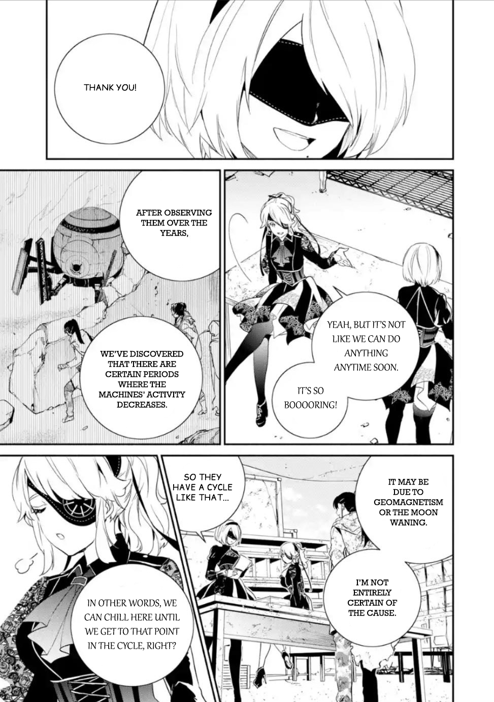 Nier Automata: YoRHa Shinjuwan Kouka Sakusen Kiroku chapter 6 page 10