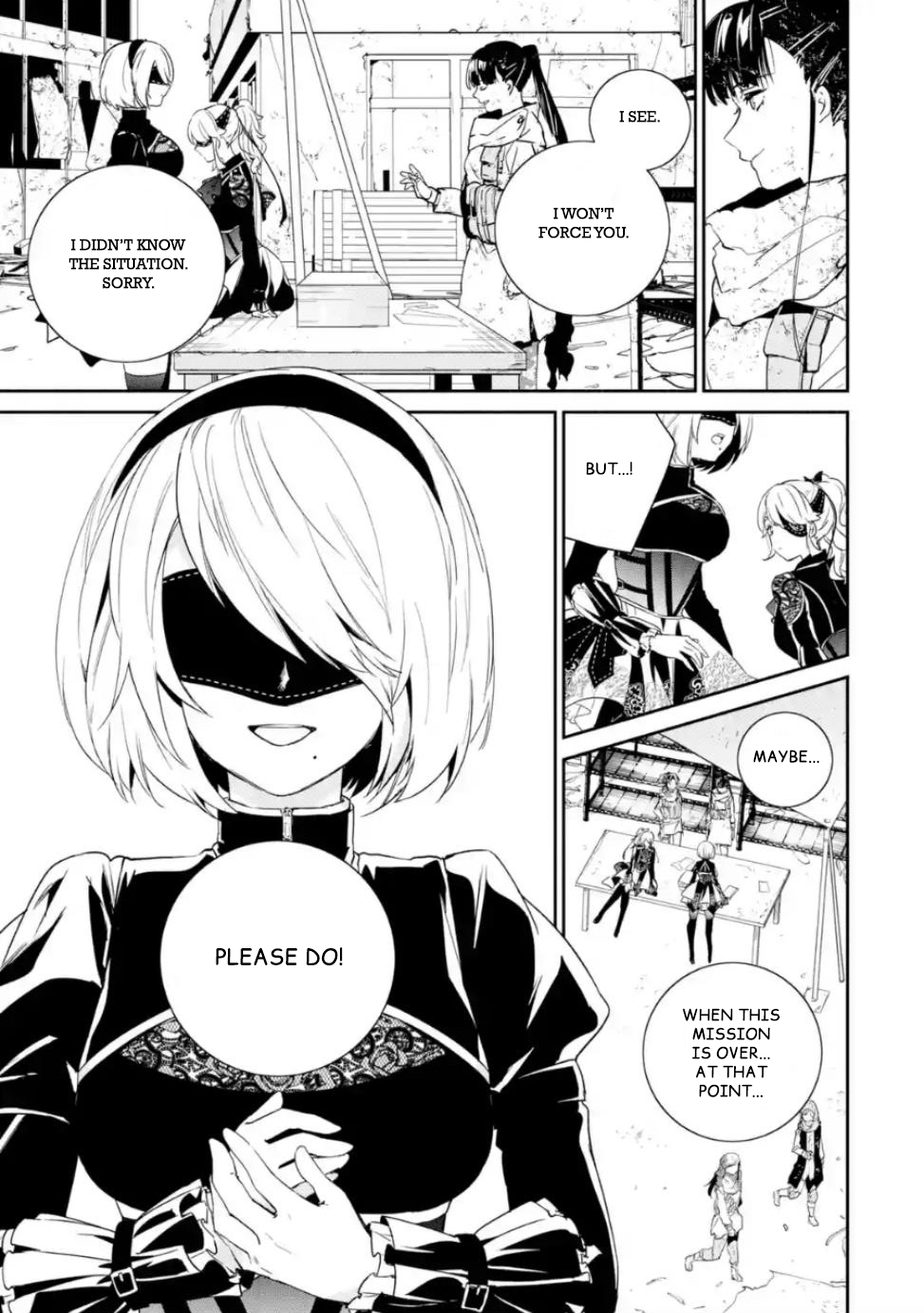 Nier Automata: YoRHa Shinjuwan Kouka Sakusen Kiroku chapter 6 page 16