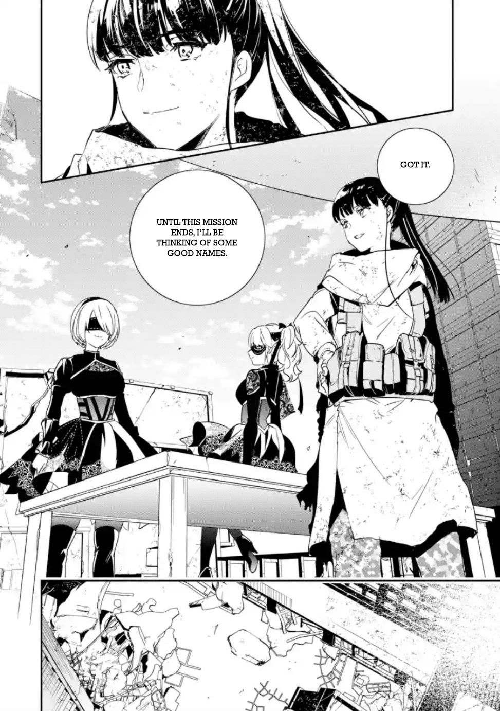 Nier Automata: YoRHa Shinjuwan Kouka Sakusen Kiroku chapter 6 page 17