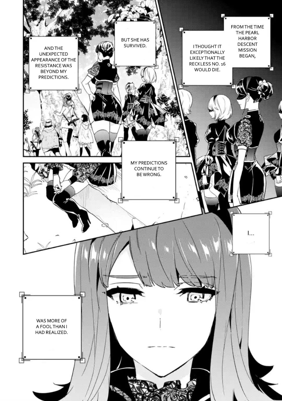 Nier Automata: YoRHa Shinjuwan Kouka Sakusen Kiroku chapter 6 page 21