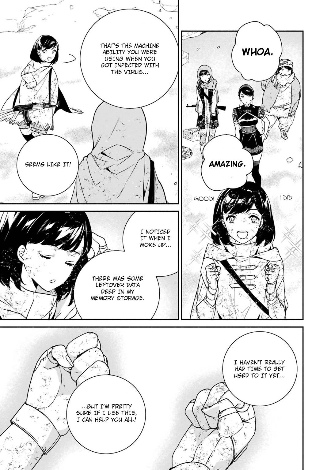 Nier Automata: YoRHa Shinjuwan Kouka Sakusen Kiroku chapter 7 page 16