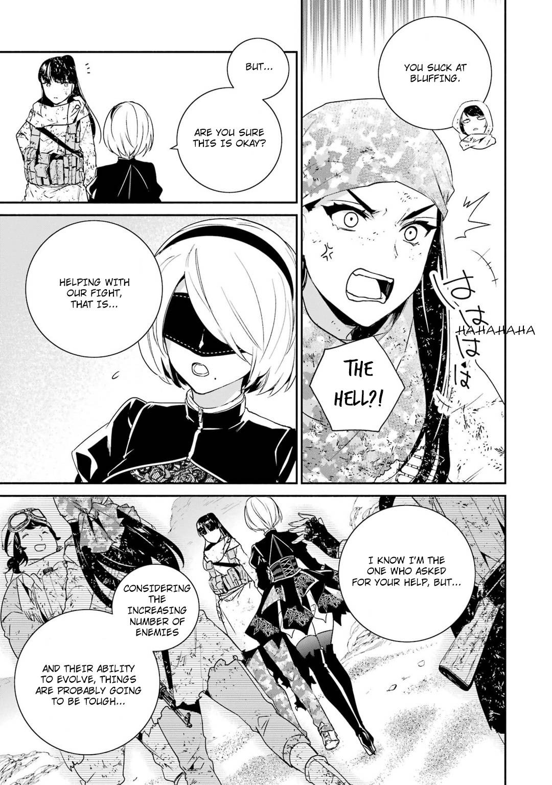 Nier Automata: YoRHa Shinjuwan Kouka Sakusen Kiroku chapter 7 page 30