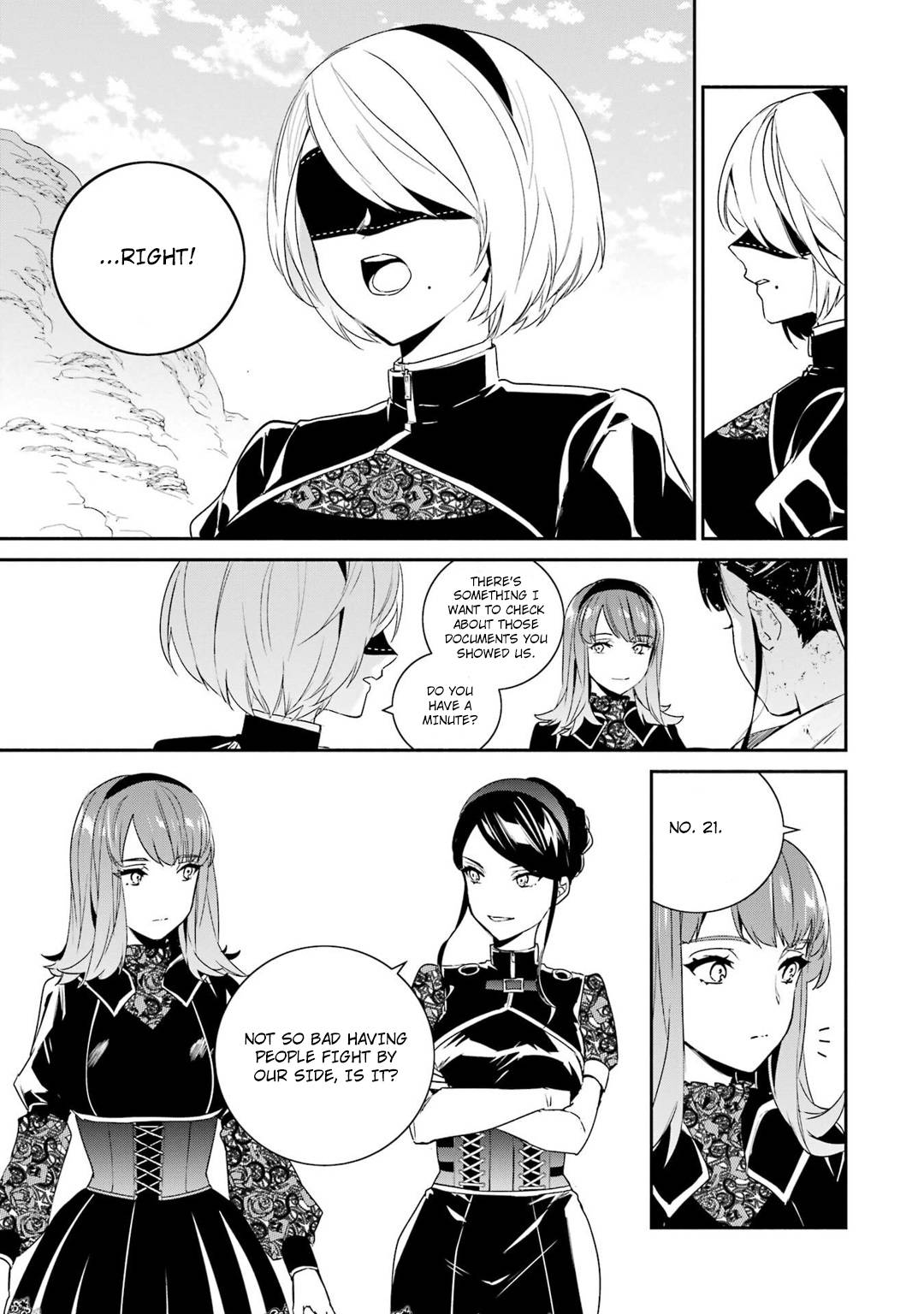 Nier Automata: YoRHa Shinjuwan Kouka Sakusen Kiroku chapter 7 page 32
