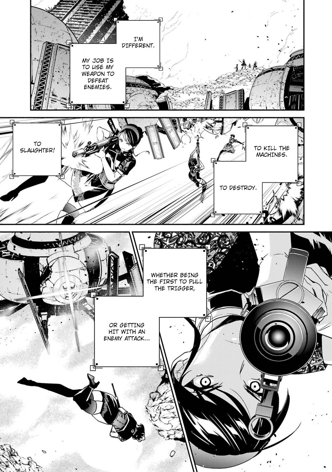 Nier Automata: YoRHa Shinjuwan Kouka Sakusen Kiroku chapter 7 page 4