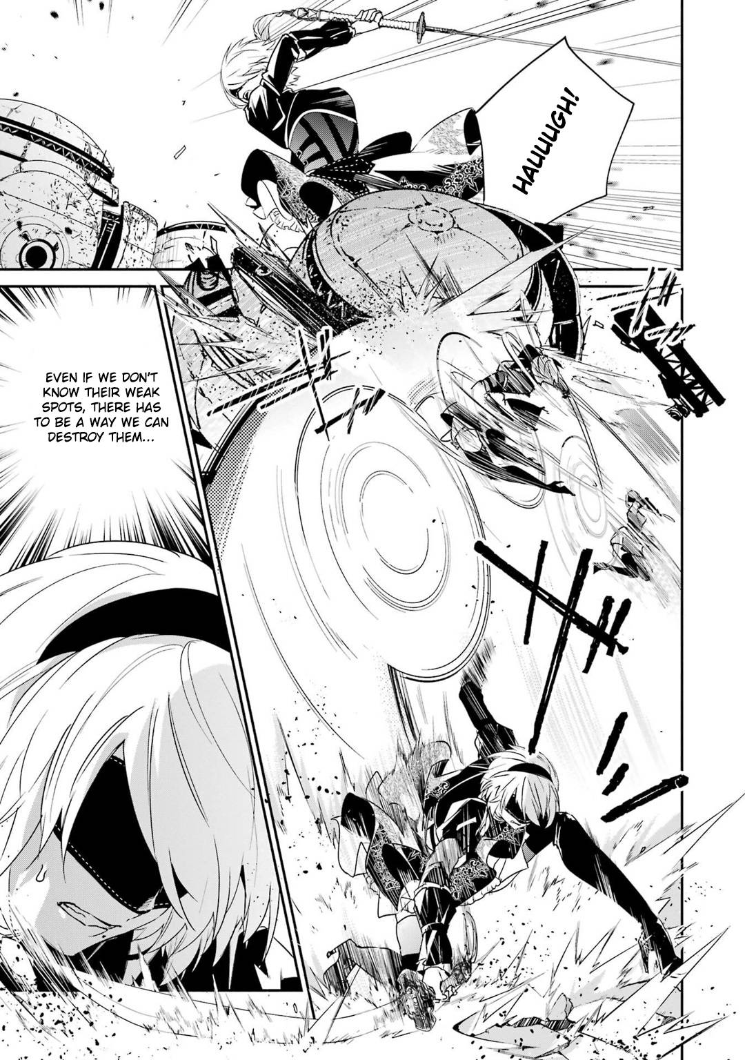 Nier Automata: YoRHa Shinjuwan Kouka Sakusen Kiroku chapter 8 page 22