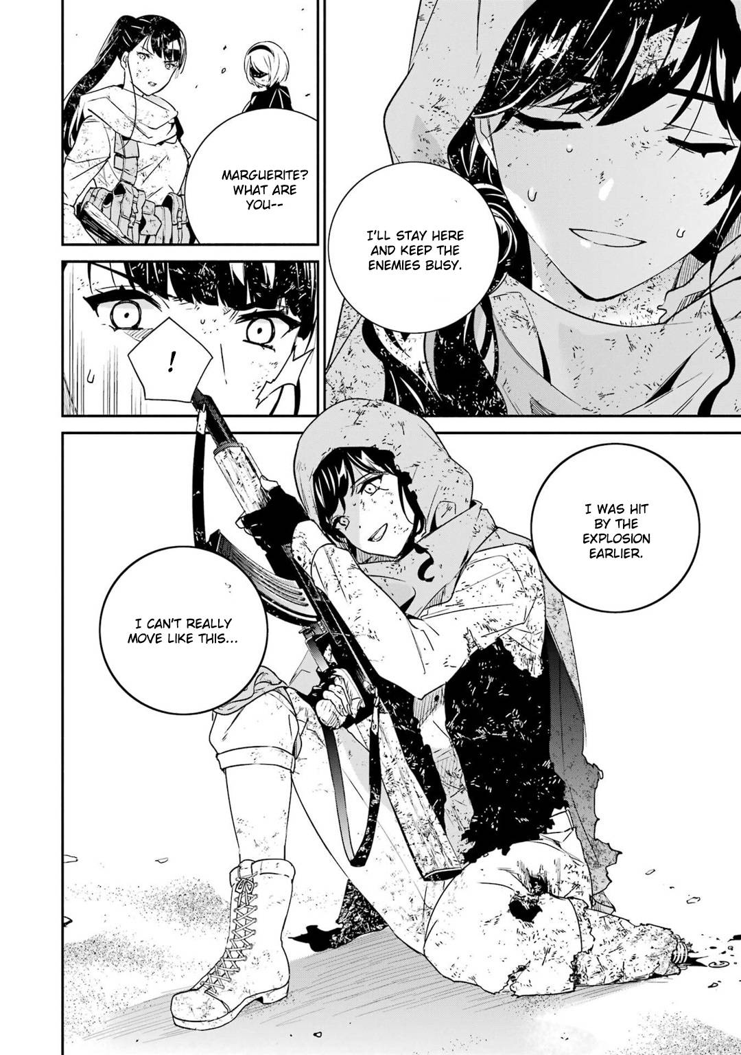 Nier Automata: YoRHa Shinjuwan Kouka Sakusen Kiroku chapter 8 page 35