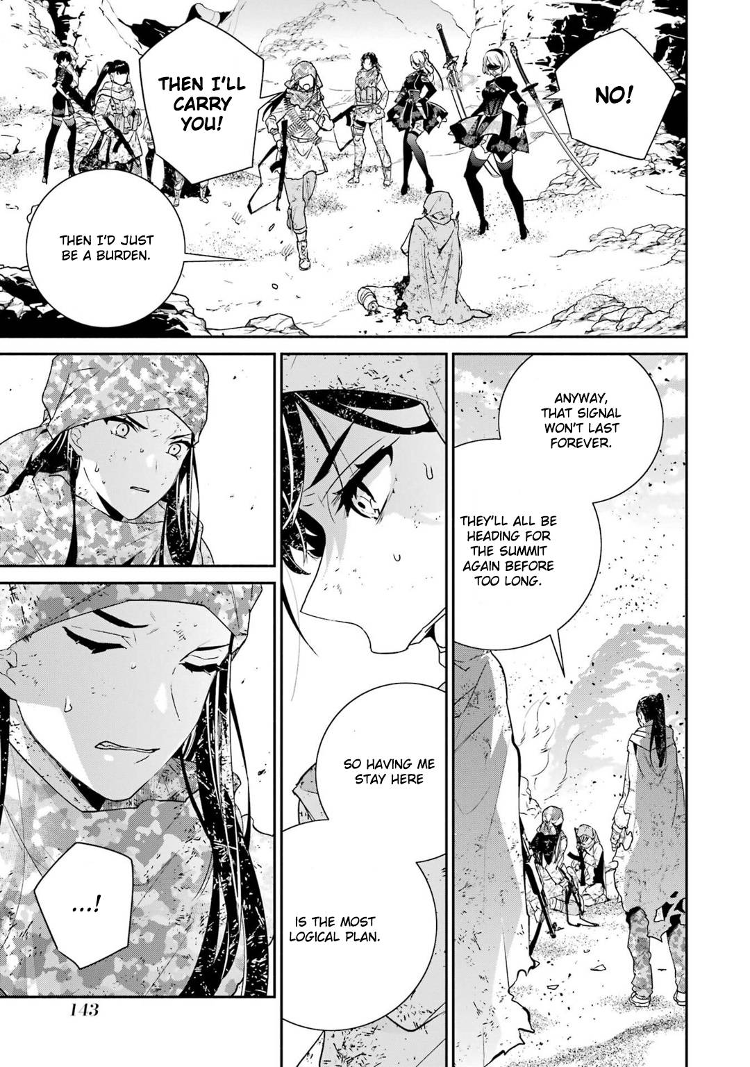 Nier Automata: YoRHa Shinjuwan Kouka Sakusen Kiroku chapter 8 page 36