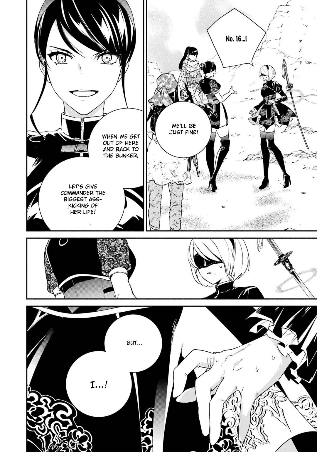 Nier Automata: YoRHa Shinjuwan Kouka Sakusen Kiroku chapter 8 page 41