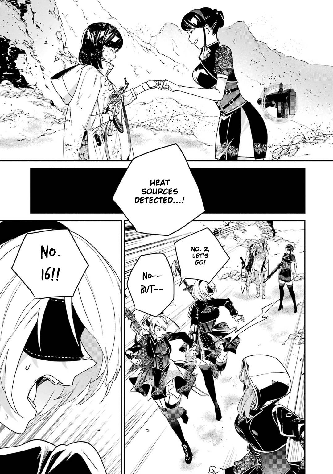 Nier Automata: YoRHa Shinjuwan Kouka Sakusen Kiroku chapter 8 page 48