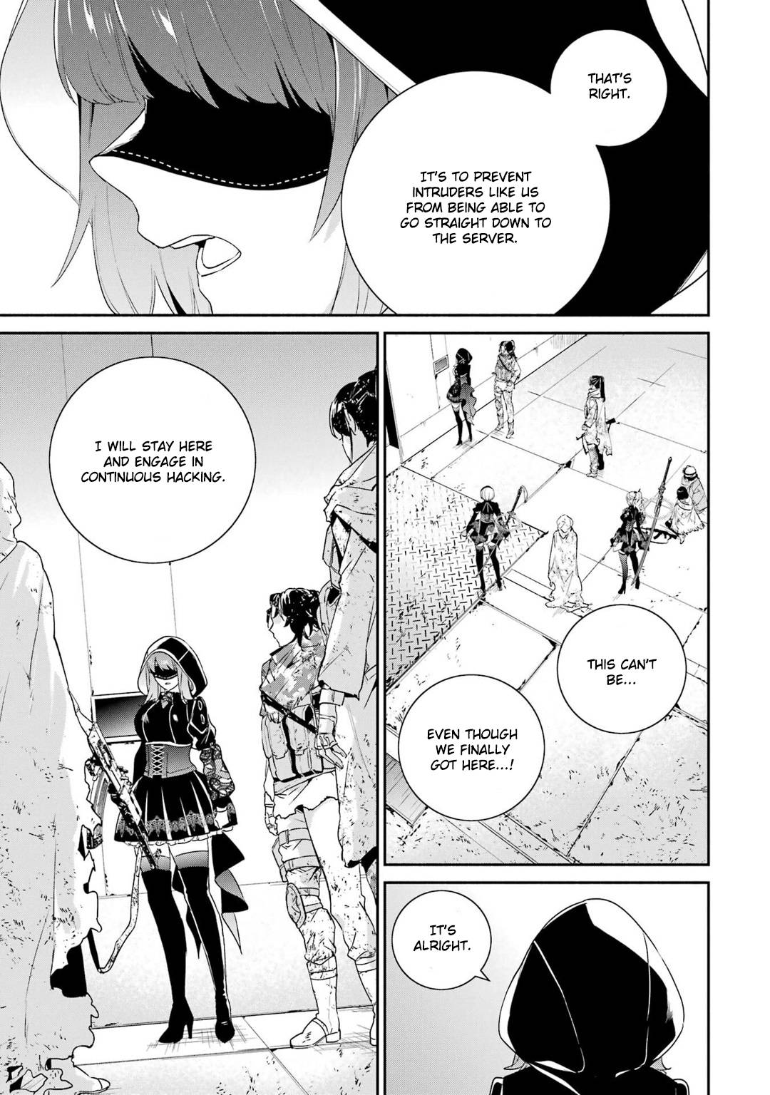 Nier Automata: YoRHa Shinjuwan Kouka Sakusen Kiroku chapter 9 page 12