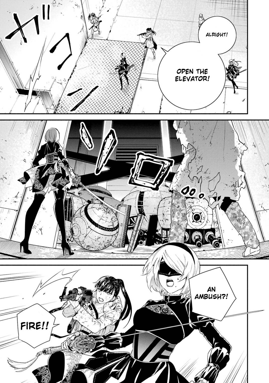 Nier Automata: YoRHa Shinjuwan Kouka Sakusen Kiroku chapter 9 page 4