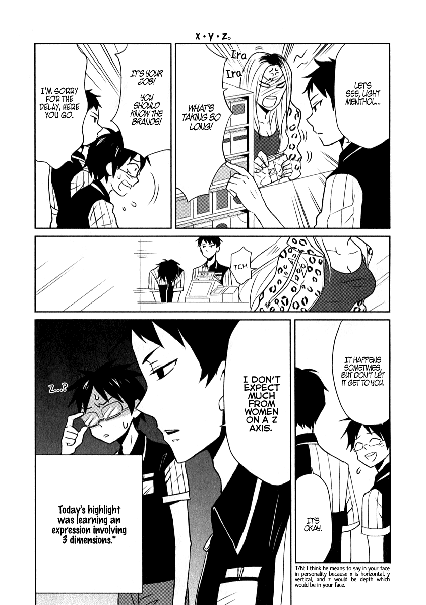 Nietzsche-sensei - Konbini ni, Satori Sedai no Shinjin ga Maiorita chapter 1 page 8