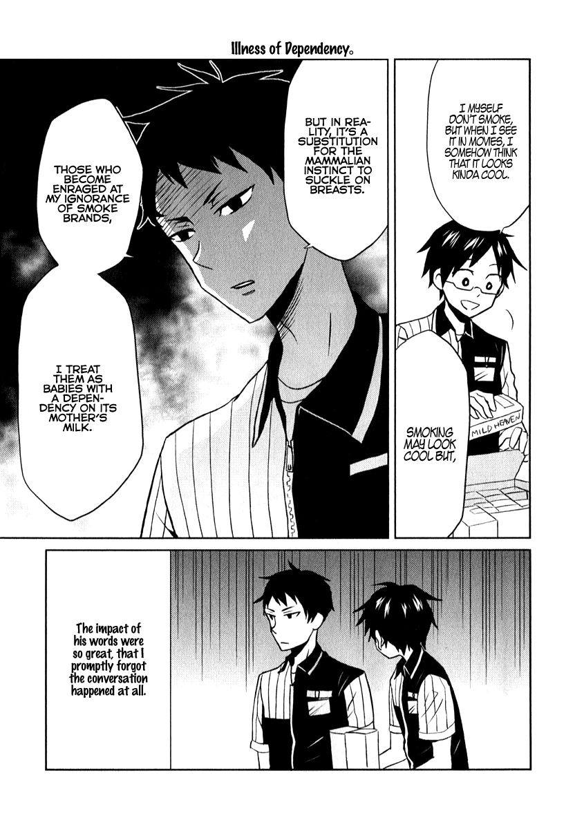 Nietzsche-sensei - Konbini ni, Satori Sedai no Shinjin ga Maiorita chapter 1 page 9