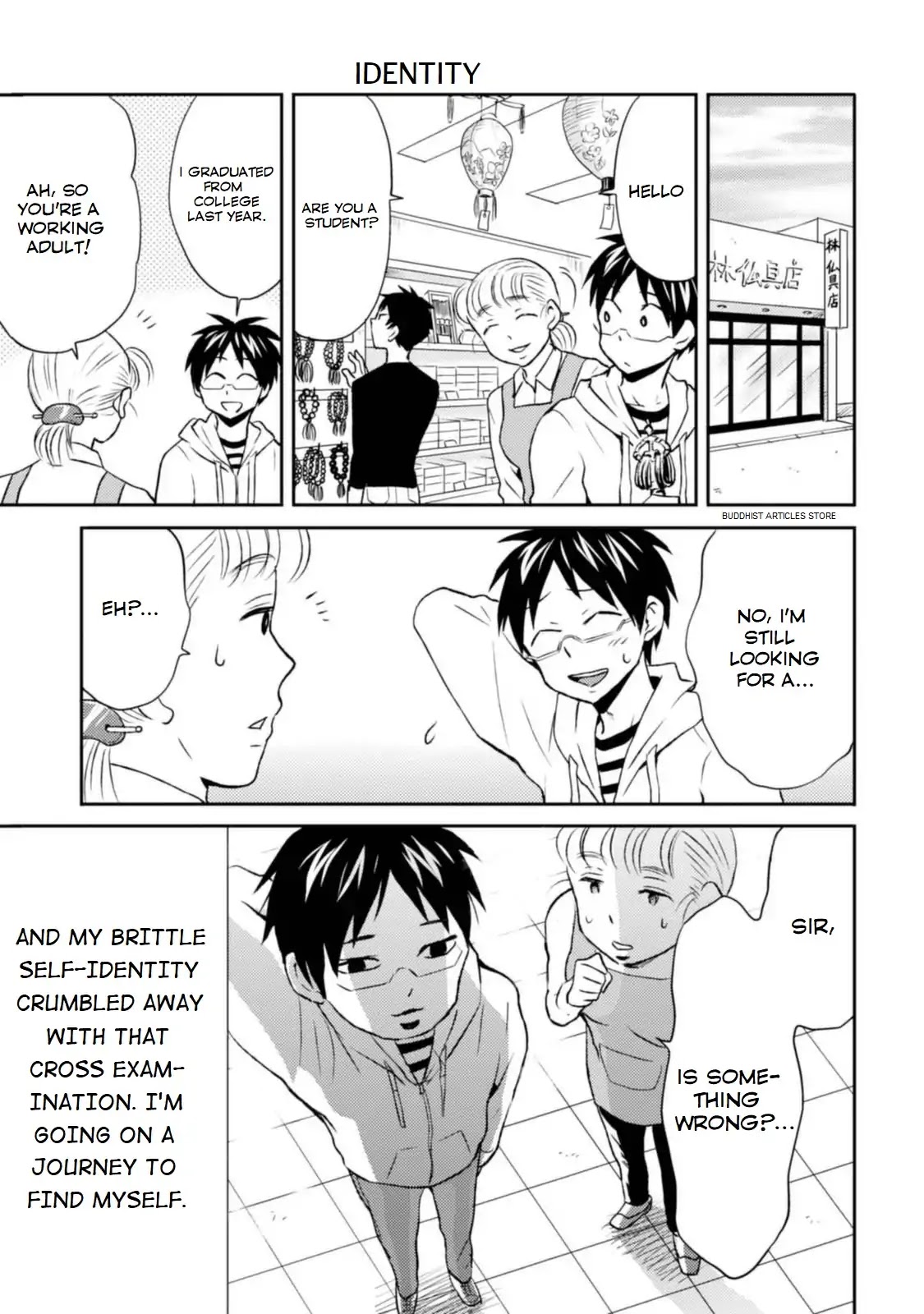 Nietzsche-sensei - Konbini ni, Satori Sedai no Shinjin ga Maiorita chapter 10 page 15