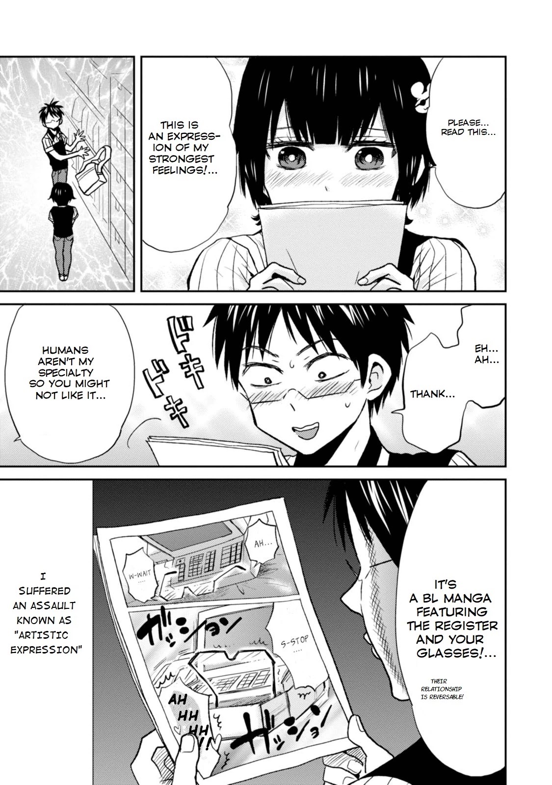 Nietzsche-sensei - Konbini ni, Satori Sedai no Shinjin ga Maiorita chapter 26 page 9