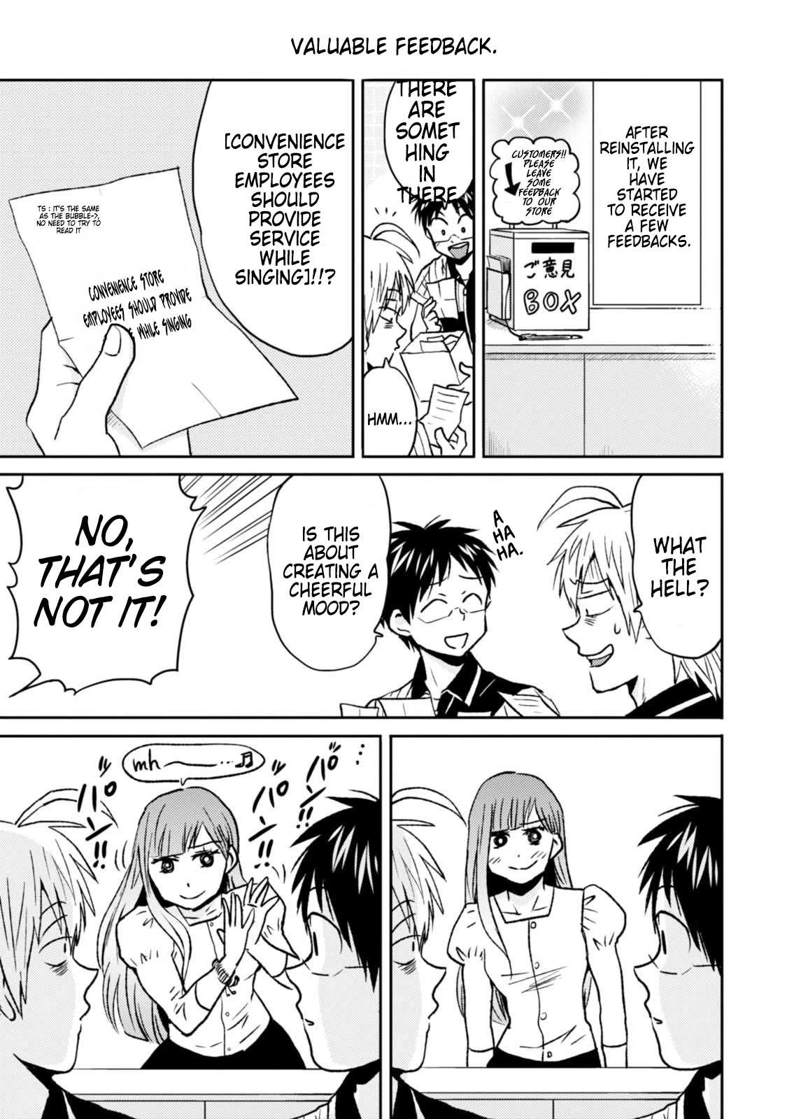 Nietzsche-sensei - Konbini ni, Satori Sedai no Shinjin ga Maiorita chapter 44 page 19