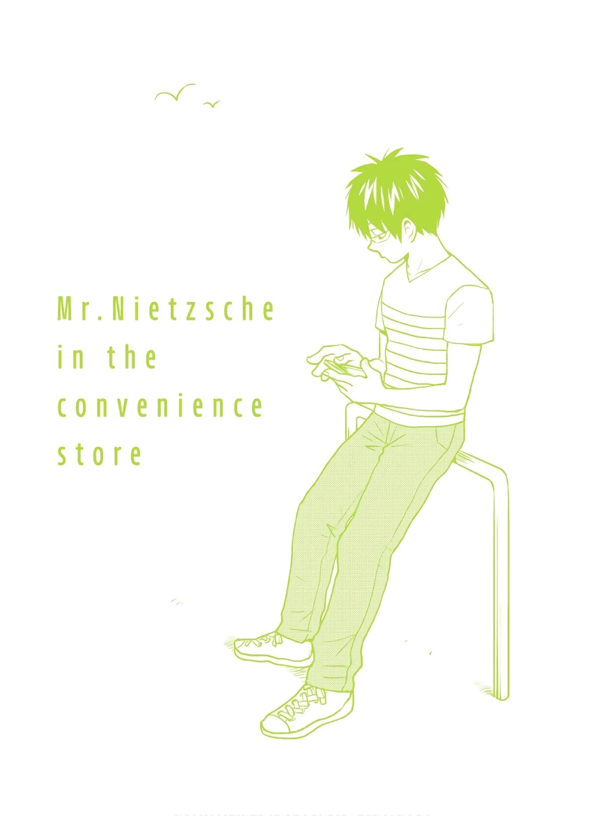 Nietzsche-sensei - Konbini ni, Satori Sedai no Shinjin ga Maiorita chapter 52.5 page 10