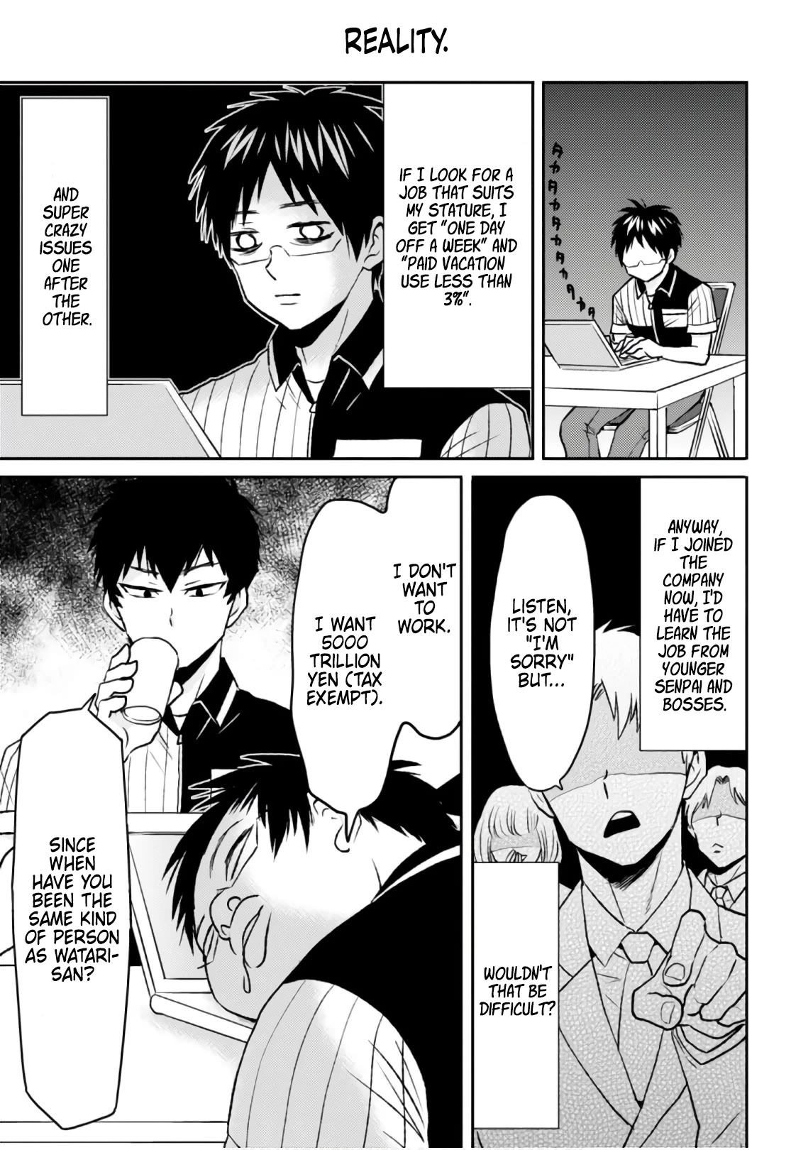 Nietzsche-sensei - Konbini ni, Satori Sedai no Shinjin ga Maiorita chapter 52 page 11