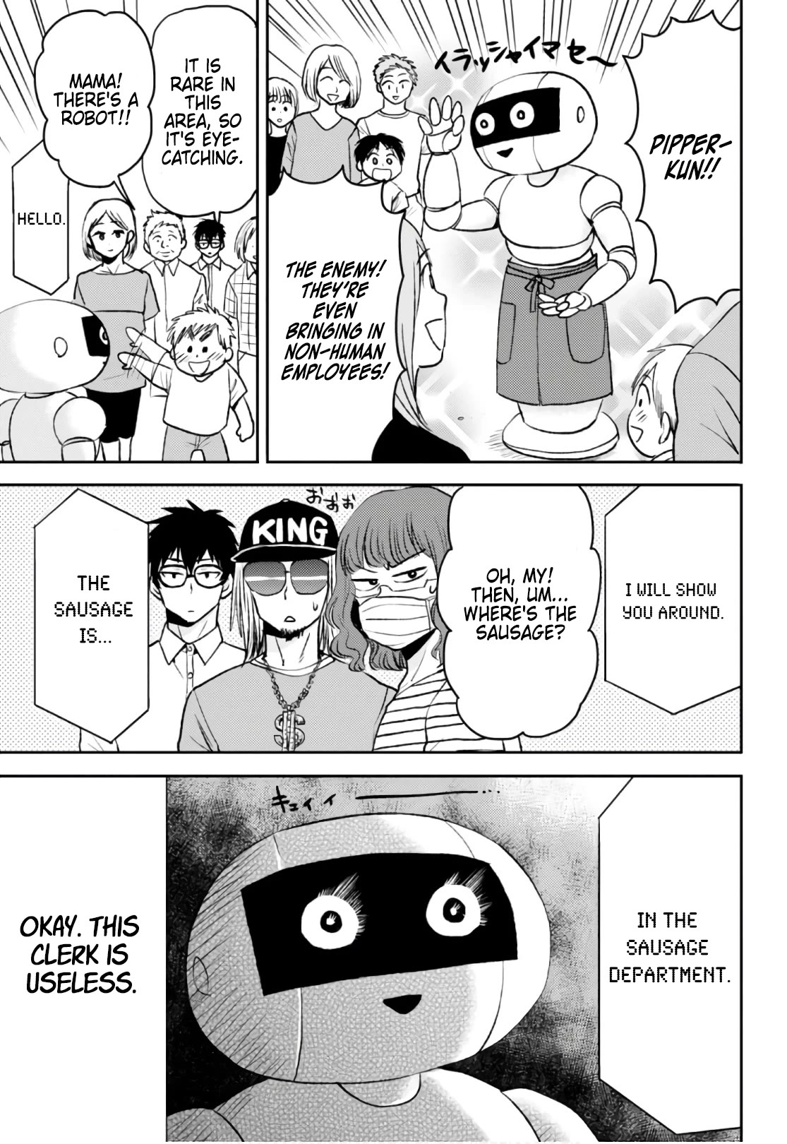 Nietzsche-sensei - Konbini ni, Satori Sedai no Shinjin ga Maiorita chapter 52 page 13