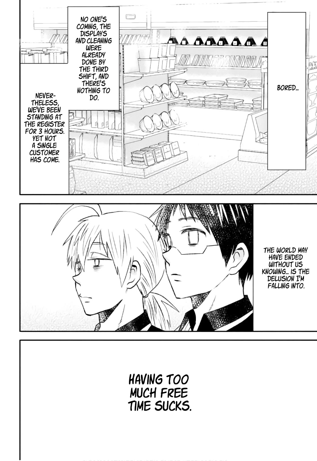 Nietzsche-sensei - Konbini ni, Satori Sedai no Shinjin ga Maiorita chapter 52 page 2