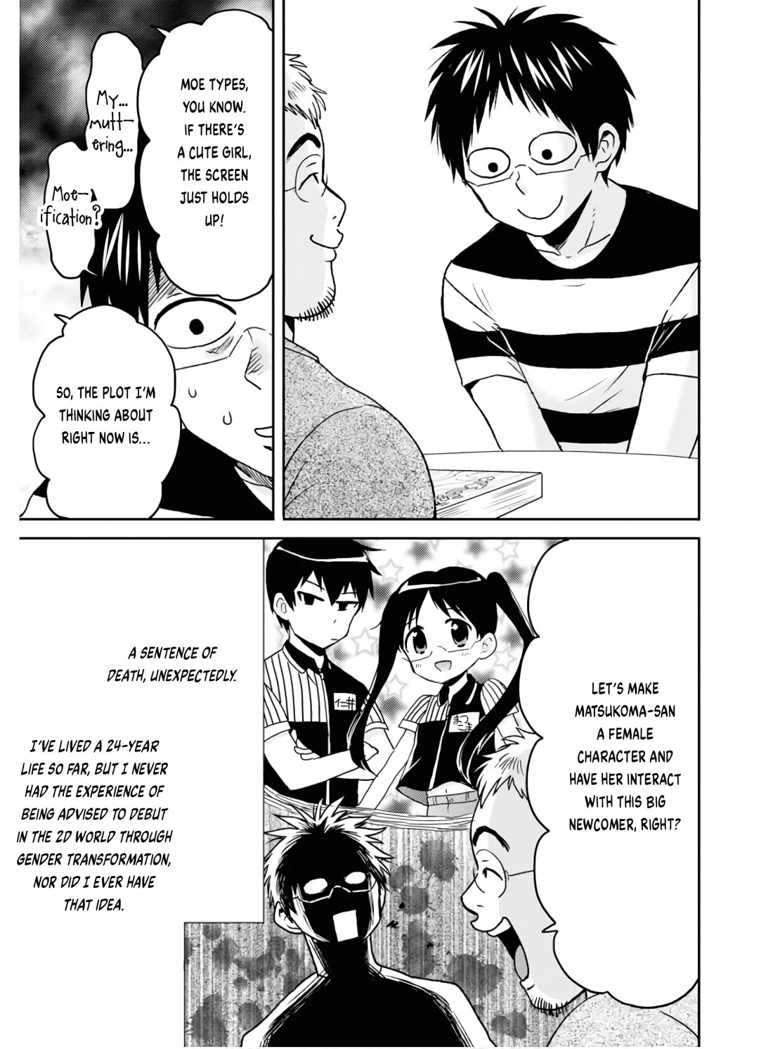 Nietzsche-sensei - Konbini ni, Satori Sedai no Shinjin ga Maiorita chapter 55 page 12