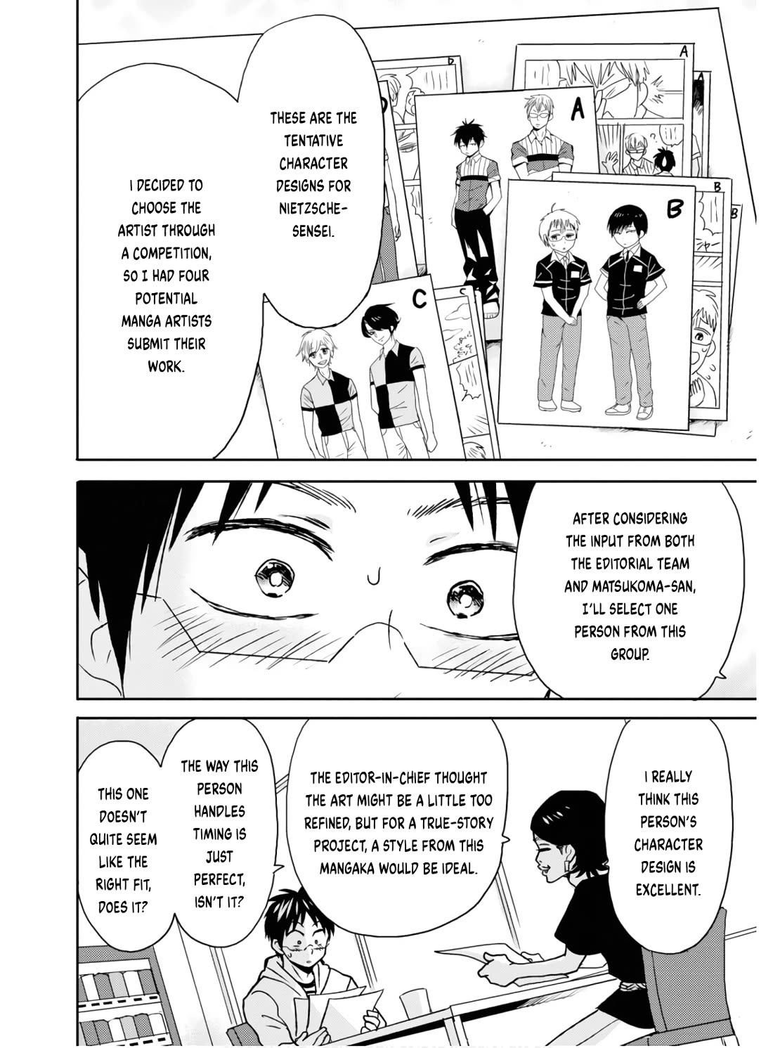 Nietzsche-sensei - Konbini ni, Satori Sedai no Shinjin ga Maiorita chapter 58 page 7