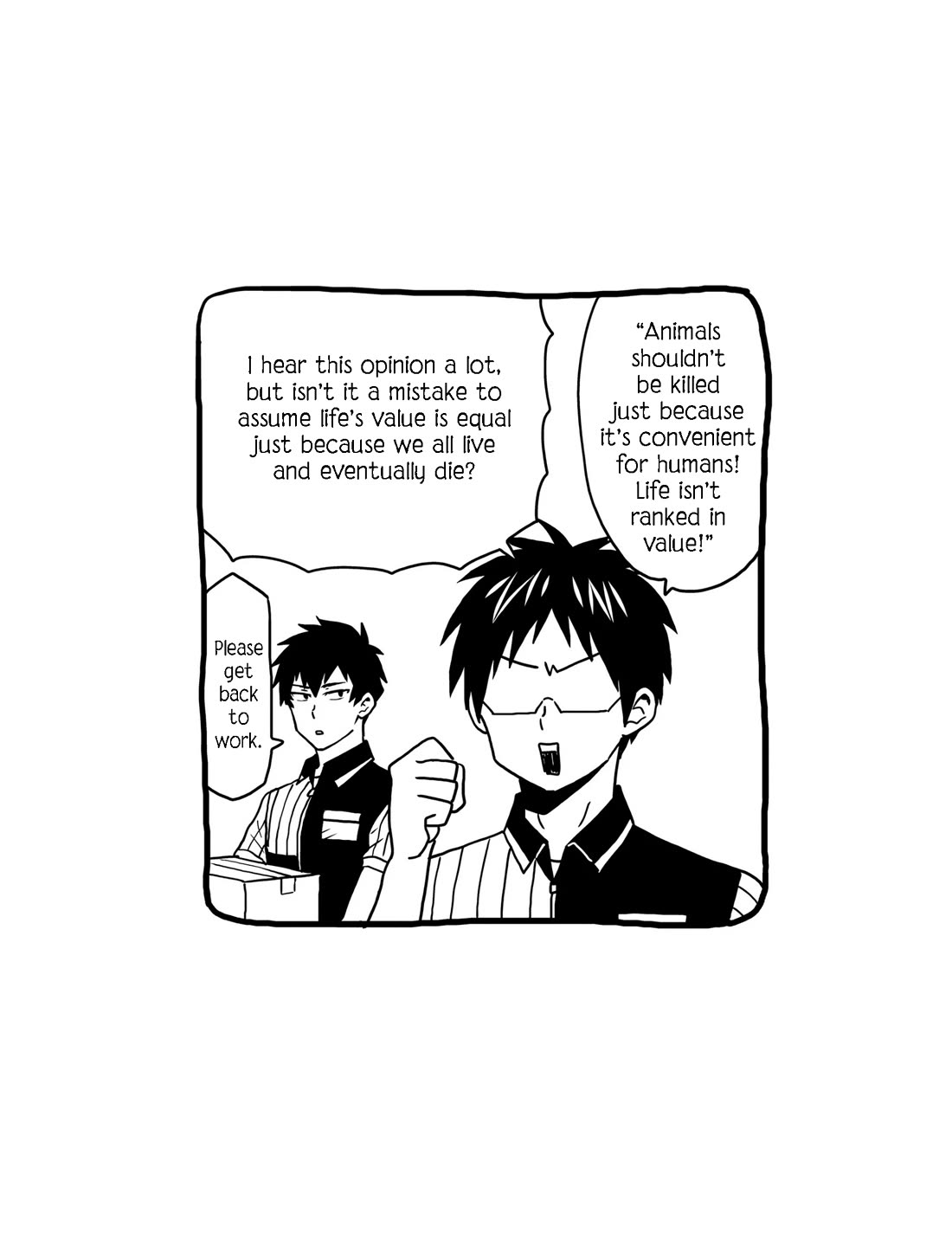 Nietzsche-sensei - Konbini ni, Satori Sedai no Shinjin ga Maiorita chapter 62 page 21