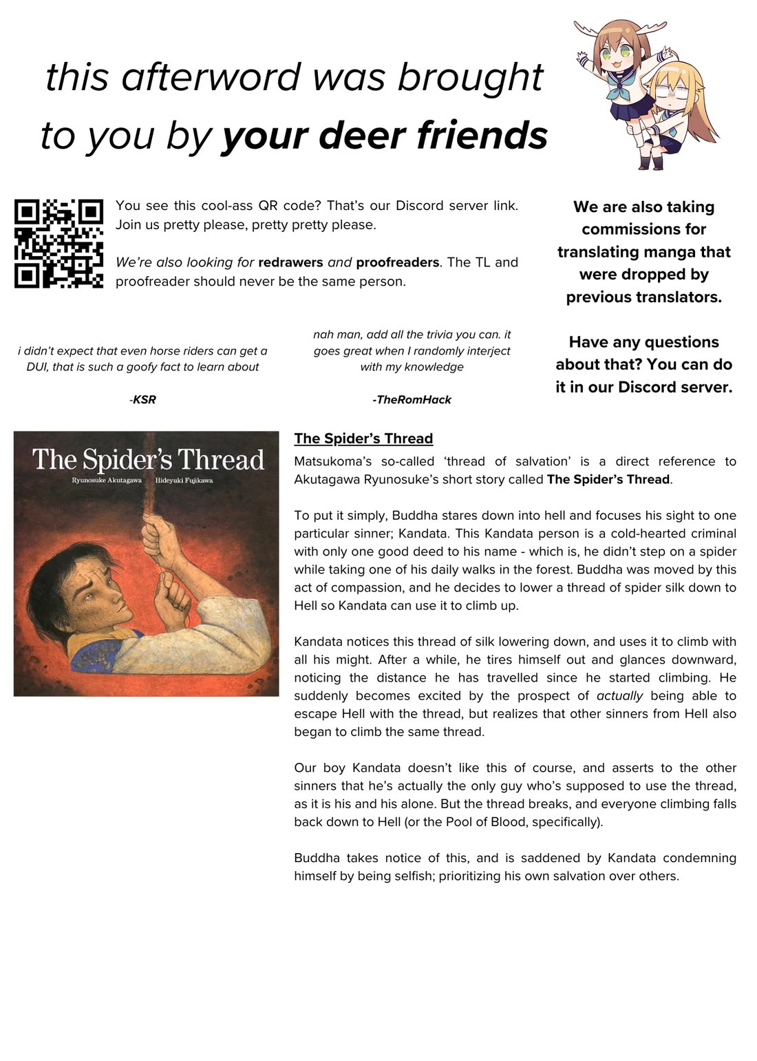 Nietzsche-sensei - Konbini ni, Satori Sedai no Shinjin ga Maiorita chapter 62 page 22