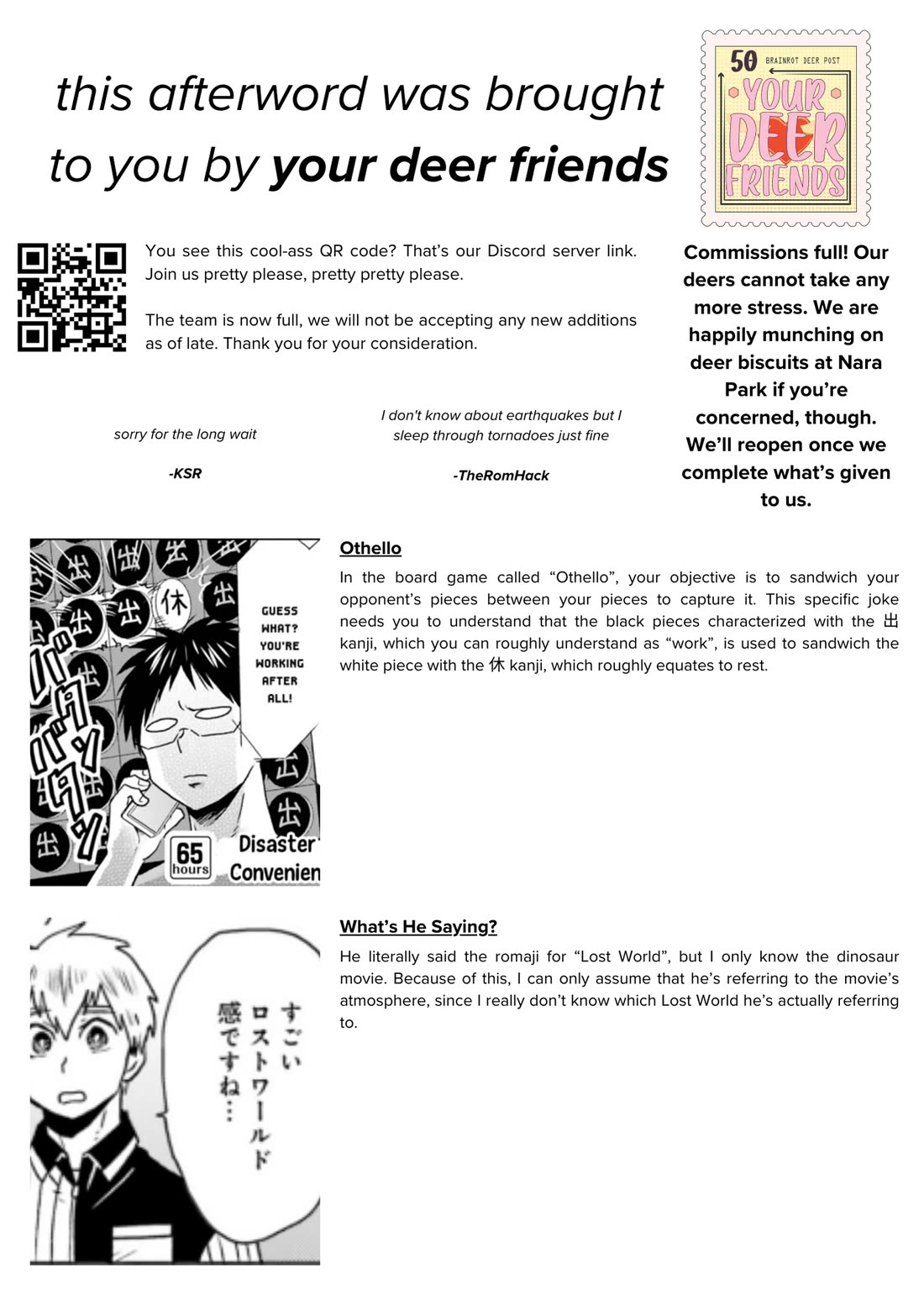 Nietzsche-sensei - Konbini ni, Satori Sedai no Shinjin ga Maiorita chapter 65 page 35