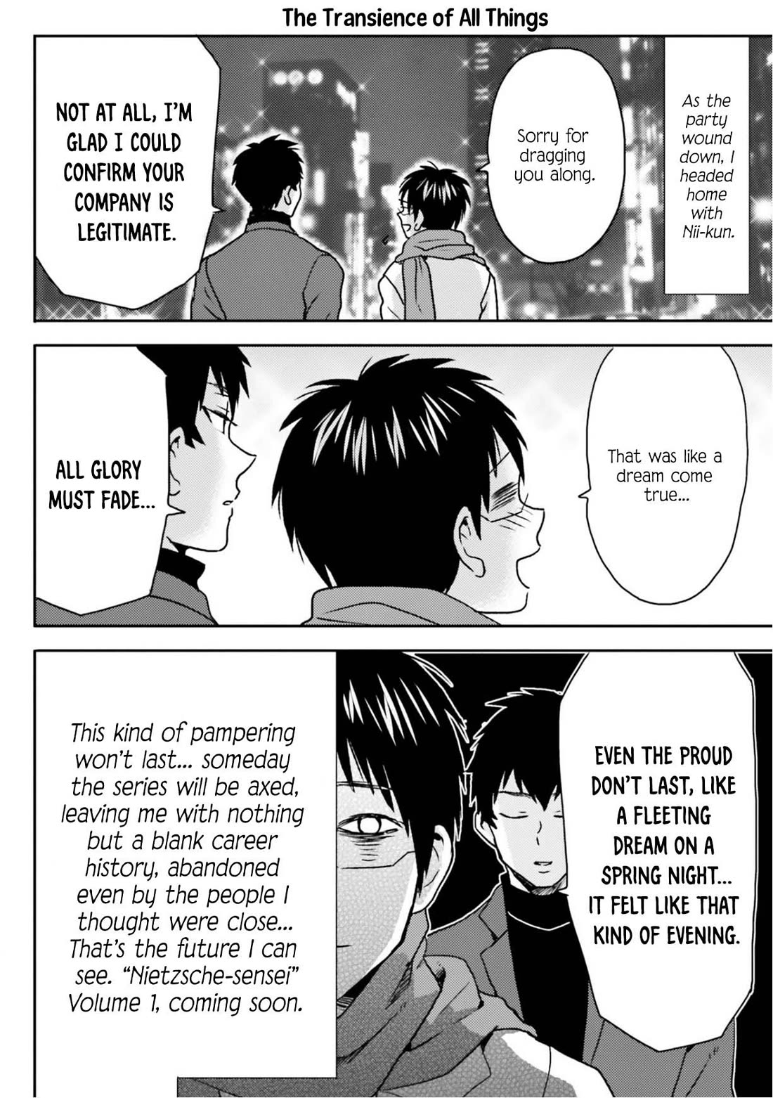 Nietzsche-sensei - Konbini ni, Satori Sedai no Shinjin ga Maiorita chapter 68 page 13